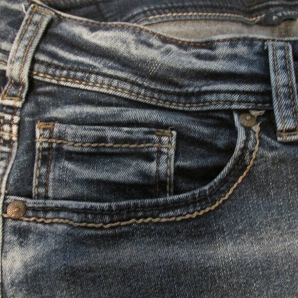 CHRISTMAS SALE - Silver Avery Denim Jeans - Picture 3 of 9